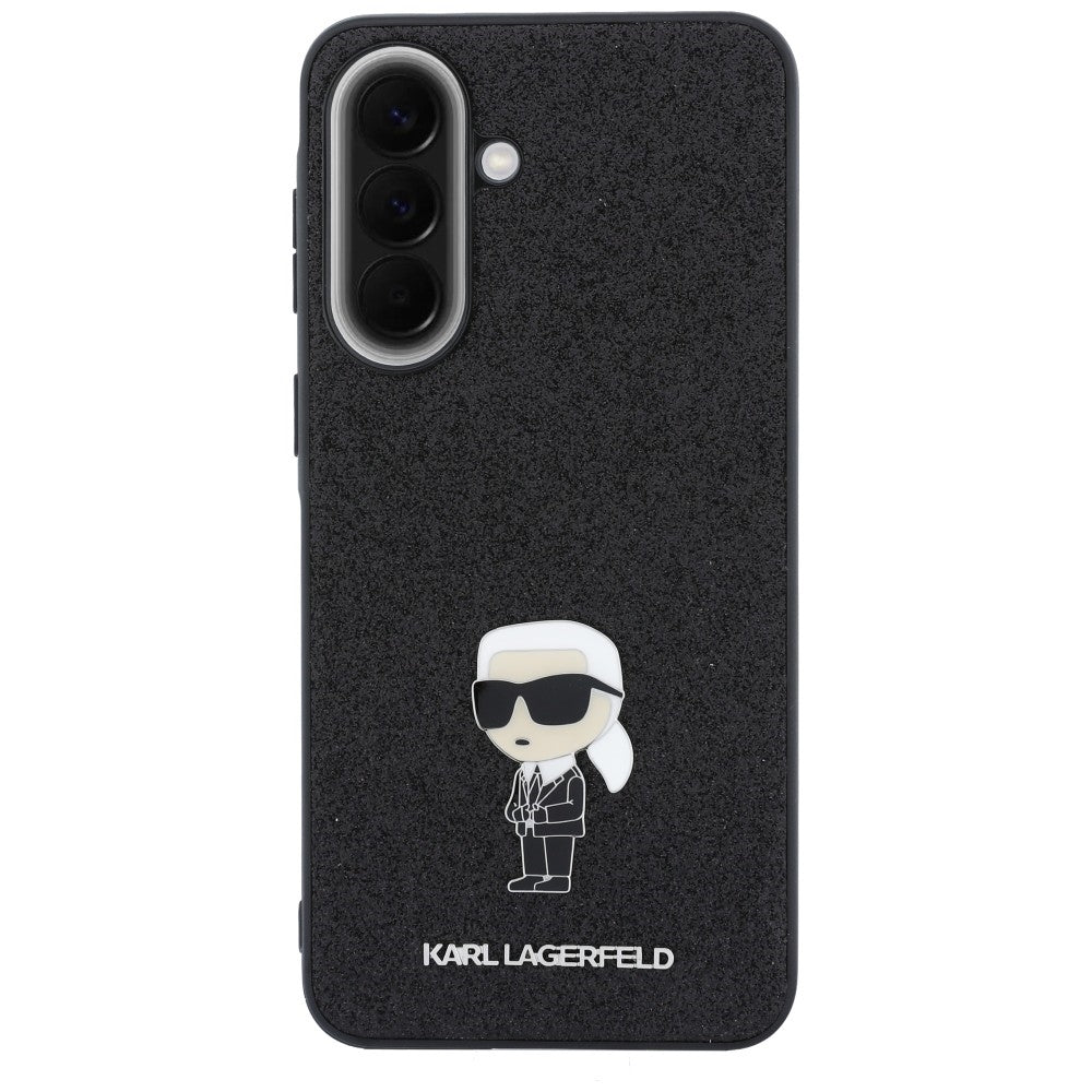 Husa de protectie Karl Lagerfeld Glitter compatibil cu Samsung Galaxy A37 5G, Kaki