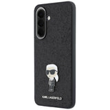 Husa de protectie Karl Lagerfeld Glitter compatibil cu Samsung Galaxy A37 5G, Kaki