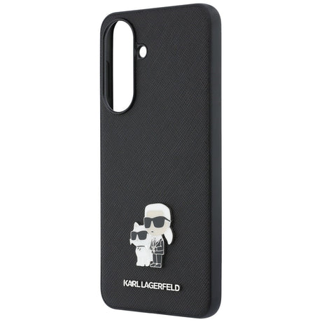 Husa de protectie Karl Lagerfeld Saffiano compatibil cu Samsung Galaxy A37 5G, Gri