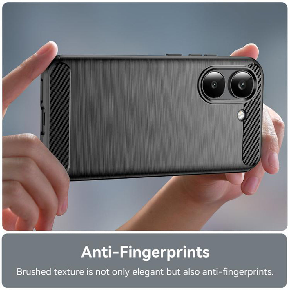 TechSuit Husa de protectie Techsuit Carbon Silicone compatibil cu Xiaomi Poco X8 Pro, Albastru – imagine 4