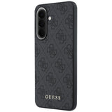 Husa de protectie Guess Hardcase 4G Classic compatibil cu Samsung Galaxy A57 5G, Negru