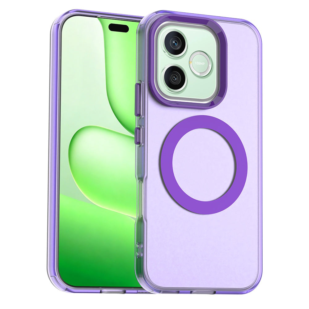 Husa pentru Honor 600 Lite - Techsuit CandyCase MagSafe - Purple
