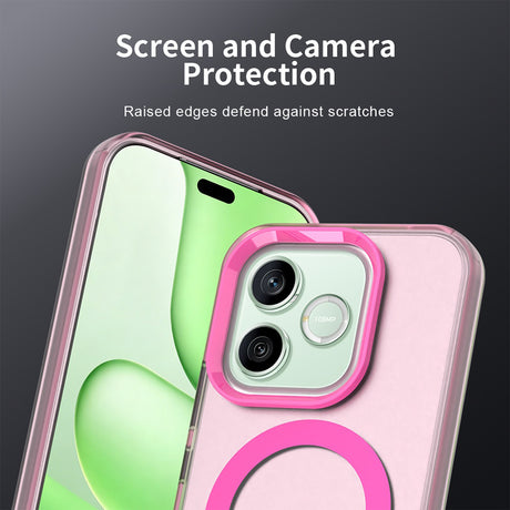 Husa pentru Honor 600 Lite - Techsuit CandyCase MagSafe - Pink