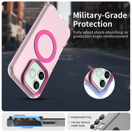 Husa pentru Honor 600 Lite - Techsuit CandyCase MagSafe - Pink