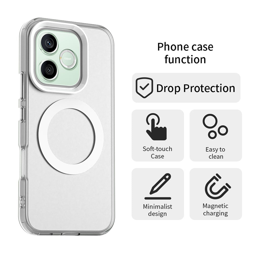 Husa pentru Honor 600 Lite - Techsuit CandyCase MagSafe - White
