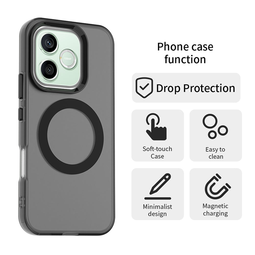 Husa pentru Honor 600 Lite - Techsuit CandyCase MagSafe - Black