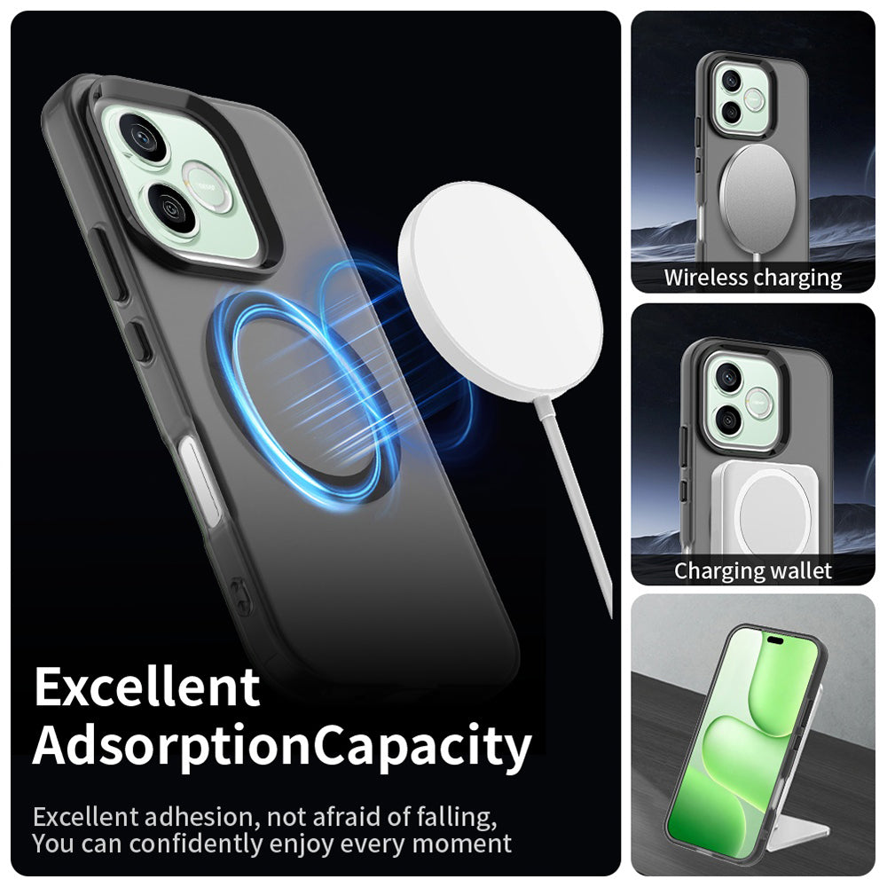 Husa pentru Honor 600 Lite - Techsuit CandyCase MagSafe - Black