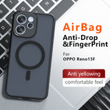 Husa de protectie Techsuit PureFrost MagSafe compatibil cu Oppo Reno15 F / Reno15 FS 5G, Negru Frost
