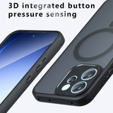 Husa de protectie Techsuit PureFrost MagSafe compatibil cu Xiaomi 17T, Negru Frost