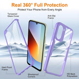 TechSuit Folie de protectie Techsuit ColorVerse 360 Series + compatibil cu Xiaomi Redmi A7 Pro 4G, Mov – imagine 3