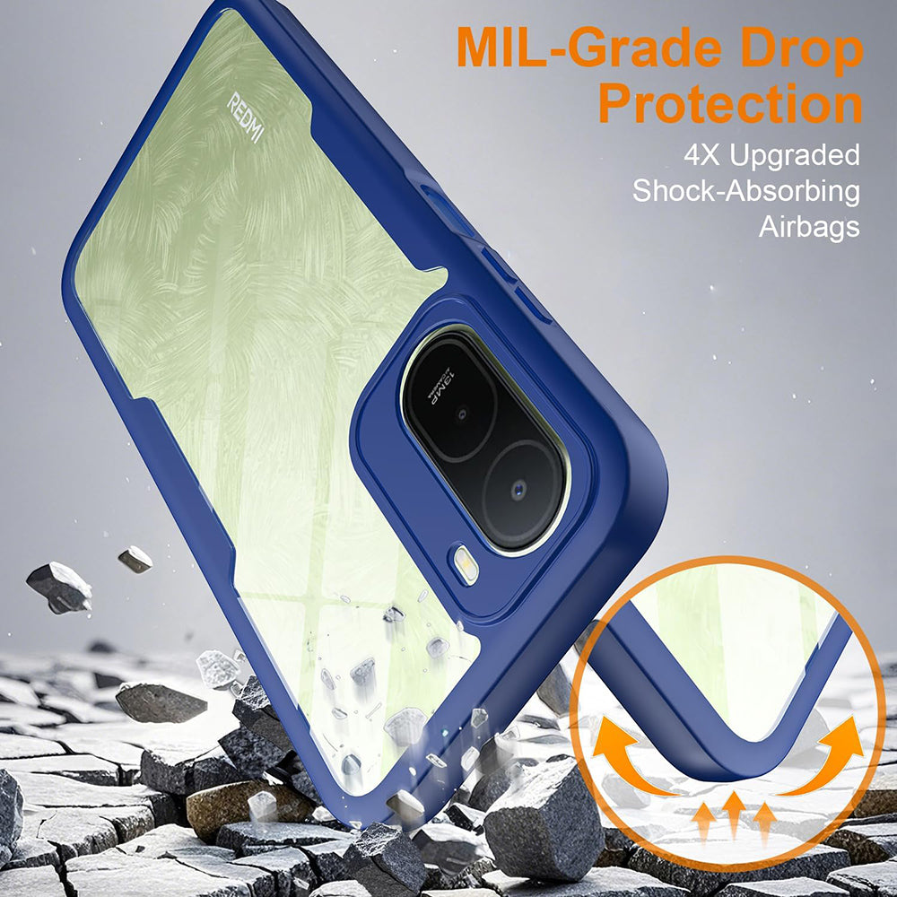 TechSuit Folie de protectie Techsuit ColorVerse 360 Series + compatibil cu Xiaomi Redmi A7 Pro 4G, Albastru – imagine 6