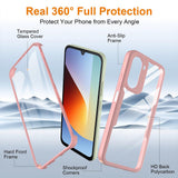 TechSuit Folie de protectie Techsuit ColorVerse 360 Series + compatibil cu Xiaomi Redmi A7 Pro 4G, Roz – imagine 3