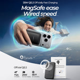 Baterie externa Lisen P604, 10000mAh, Type-C, 65W, Gri