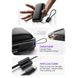 Baterie externa Lisen P604, 10000mAh, Type-C, 65W, Gri