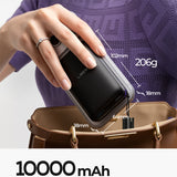 Baterie externa Lisen P604, 10000mAh, Type-C, 65W, Gri