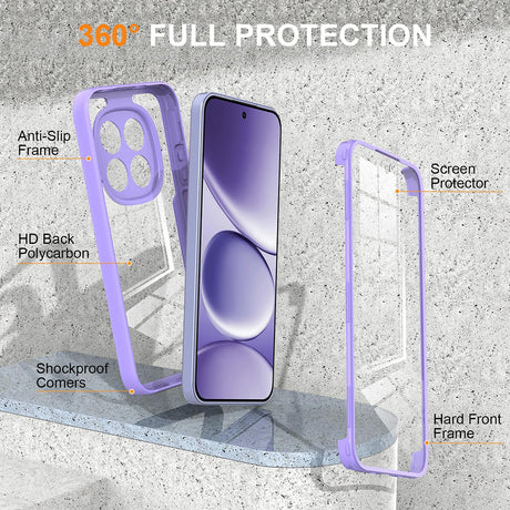 Husa de protectie Techsuit ColorVerse 360 Series compatibil cu Xiaomi Poco X8 Pro, Mov