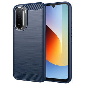 TechSuit Husa de protectie Techsuit Carbon Silicone compatibil cu Xiaomi Redmi A7 Pro 4G, Albastru