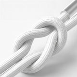Cablu 3mk Hyper N-Series, USB-C la Lightning, 27W, 1m, Alb