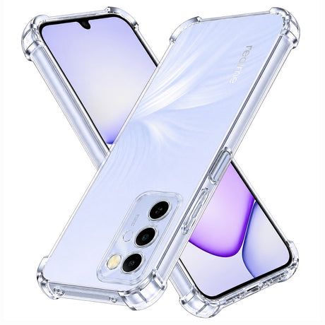 TechSuit Husa de protectie Techsuit Shockproof Clear Silicone compatibil cu Realme C100 5G, Transparent