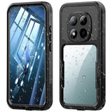 ShellBox Husa de protectie ShellBox Waterproof IP68 compatibil cu Xiaomi Redmi Note 15 Pro 5G, Negru – imagine 2