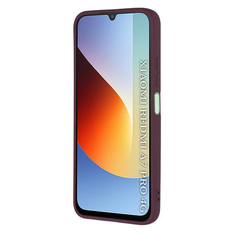 TechSuit Husa de protectie Techsuit SoftFlex compatibil cu Xiaomi Redmi A7 Pro 4G, Plum Red – imagine 2