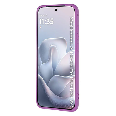 TechSuit Husa de protectie Techsuit SoftFlex compatibil cu Motorola Edge 70 Fusion, Mov – imagine 2