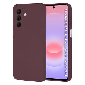 TechSuit Husa de protectie Techsuit SoftFlex compatibil cu Samsung Galaxy A27 5G, Plum Red