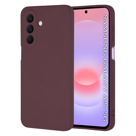 TechSuit Husa de protectie Techsuit SoftFlex compatibil cu Samsung Galaxy A27 5G, Plum Red
