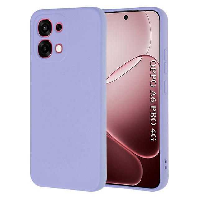 TechSuit Husa de protectie Techsuit SoftFlex compatibil cu Oppo A6 Pro 4G / A6 Pro 5G, Mov Deschis