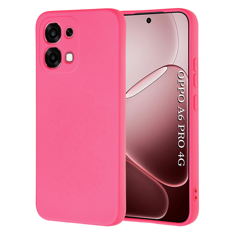TechSuit Husa de protectie Techsuit SoftFlex compatibil cu Oppo A6 Pro 4G / A6 Pro 5G, Roz Intens
