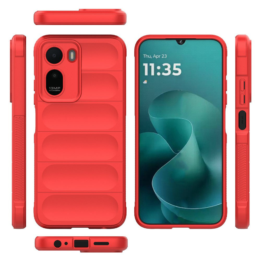 Husa de protectie Techsuit Magic Shield compatibil cu Xiaomi Redmi A7 Pro 4G, Roșu