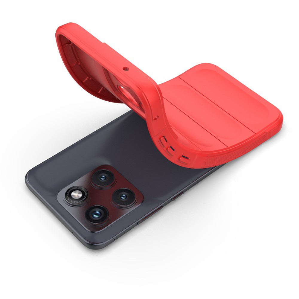 Husa pentru Motorola Edge 70 Fusion - Techsuit Magic Shield - Red