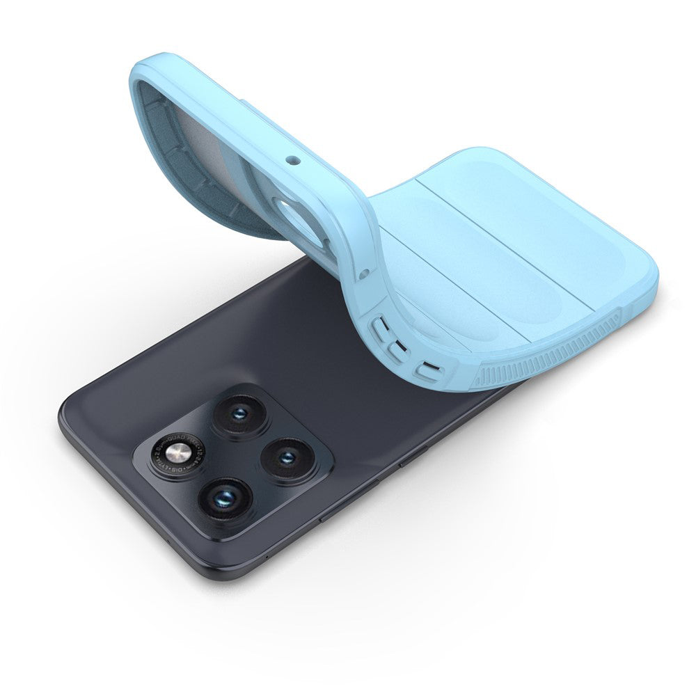 Husa pentru Motorola Edge 70 Fusion - Techsuit Magic Shield - Bleu