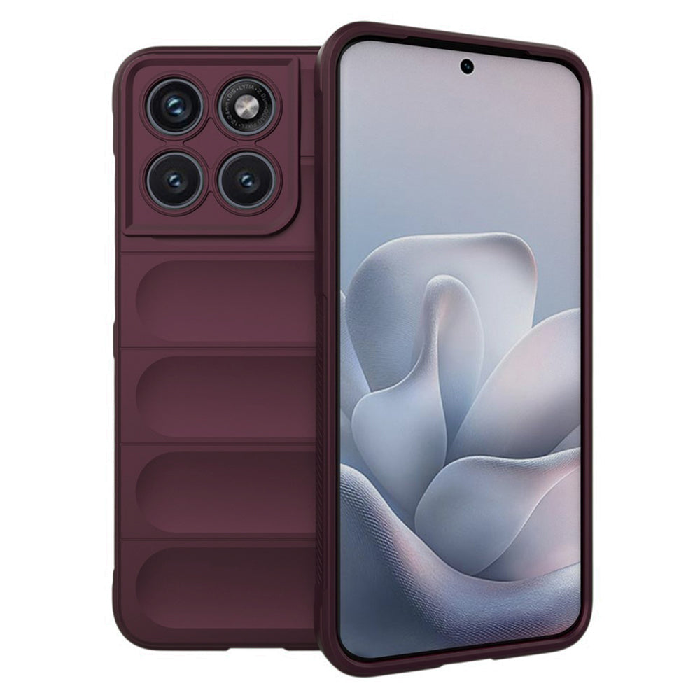 Husa pentru Motorola Edge 70 Fusion - Techsuit Magic Shield - Bordeaux