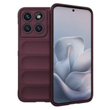 Husa pentru Motorola Edge 70 Fusion - Techsuit Magic Shield - Bordeaux