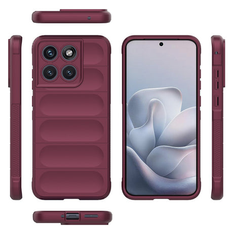 Husa pentru Motorola Edge 70 Fusion - Techsuit Magic Shield - Bordeaux