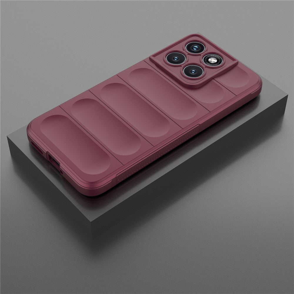 Husa pentru Motorola Edge 70 Fusion - Techsuit Magic Shield - Bordeaux