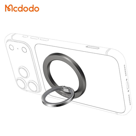 Suport inel Mcdodo MR-7070, Magnetic, Rotativ 360°, Negru