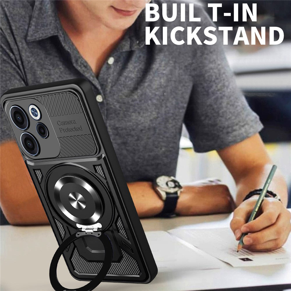 Husa de protectie Techsuit RuggedCam compatibil cu Oppo Reno15 F / Reno15 FS 5G, Mov