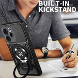 Husa de protectie Techsuit RuggedCam compatibil cu Oppo Reno15 F / Reno15 FS 5G, Mov
