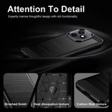 Husa de protectie Techsuit Carbon Silicone compatibil cu Honor X8d, Negru