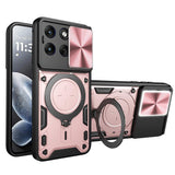 Husa de protectie Techsuit CamGuard Pro compatibil cu Motorola Edge 70 Fusion, Roz Auriu