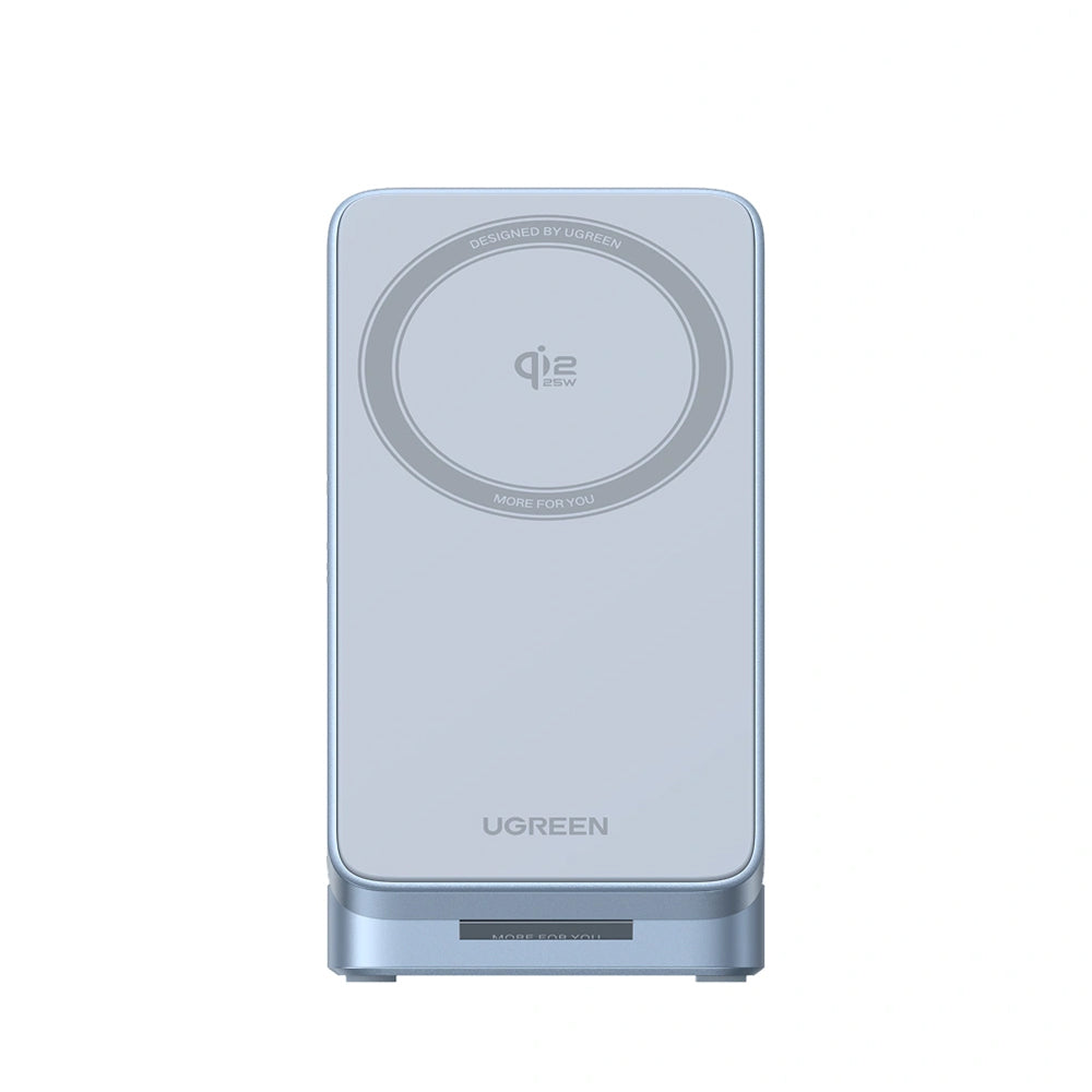 Ugreen Incarcator Ugreen Wireless Charging Station W757 (65901), MagSafe, Fast Charging, Qi2, for iPhone, AirPods, Apple