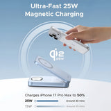 Ugreen Incarcator Ugreen Wireless Charging Station W757 (65901), MagSafe, Fast Charging, Qi2, for iPhone, AirPods, Apple