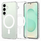 Husa de protectie Techsuit MagSafe Pro compatibil cu Samsung Galaxy S25 Plus, Transparent