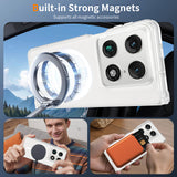 Husa de protectie Techsuit PureFrost MagSafe compatibil cu Motorola Razr Fold, Negru Frost