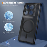 Husa de protectie Techsuit PureFrost MagSafe compatibil cu Motorola Razr Fold, Negru Frost