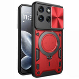 Husa de protectie Techsuit CamGuard Pro compatibil cu Motorola Edge 70 Fusion, Roșu