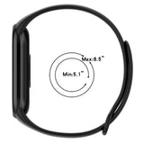 TechSuit Curea smartwatch Techsuit Watchband (W014) compatibil cu Xiaomi Mi Band 8 / 8 NFC / 9 / 9 NFC / 10, Serenity Bl