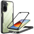 TechSuit Folie de protectie Techsuit ColorVerse 360 Series + compatibil cu Xiaomi Redmi A7 Pro 4G, Negru